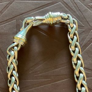 DAVID YURMAN 20” Sterling Silver wheat chain necklace